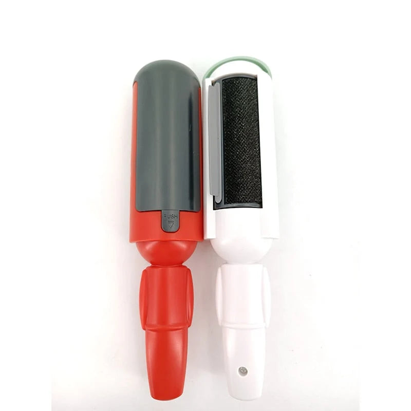 Pet Hair Remover Roller Reusable Manual Durable Plastic