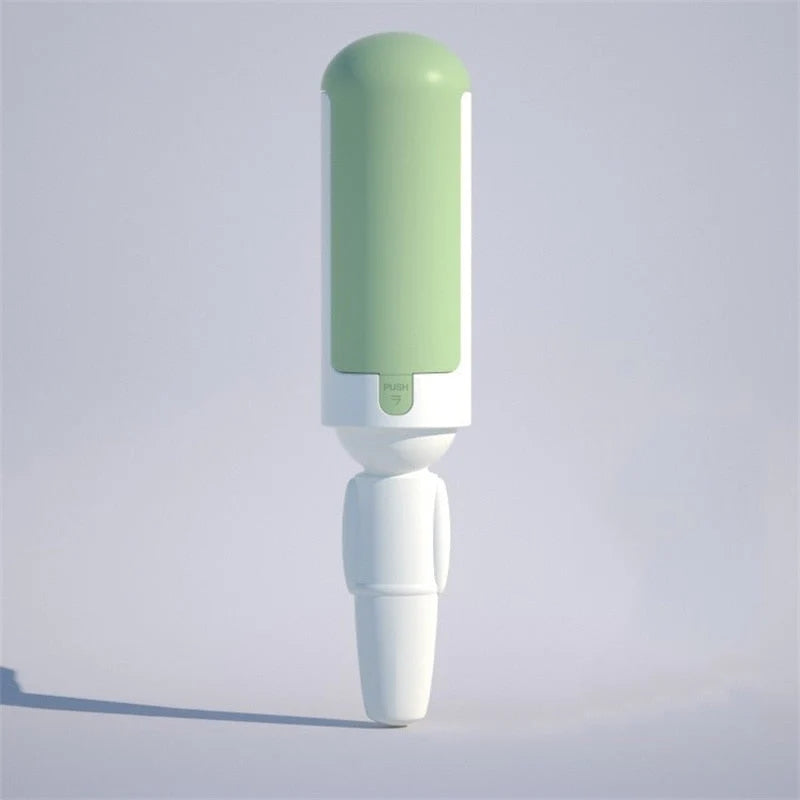 Pet Hair Remover Roller Reusable Manual Durable Plastic