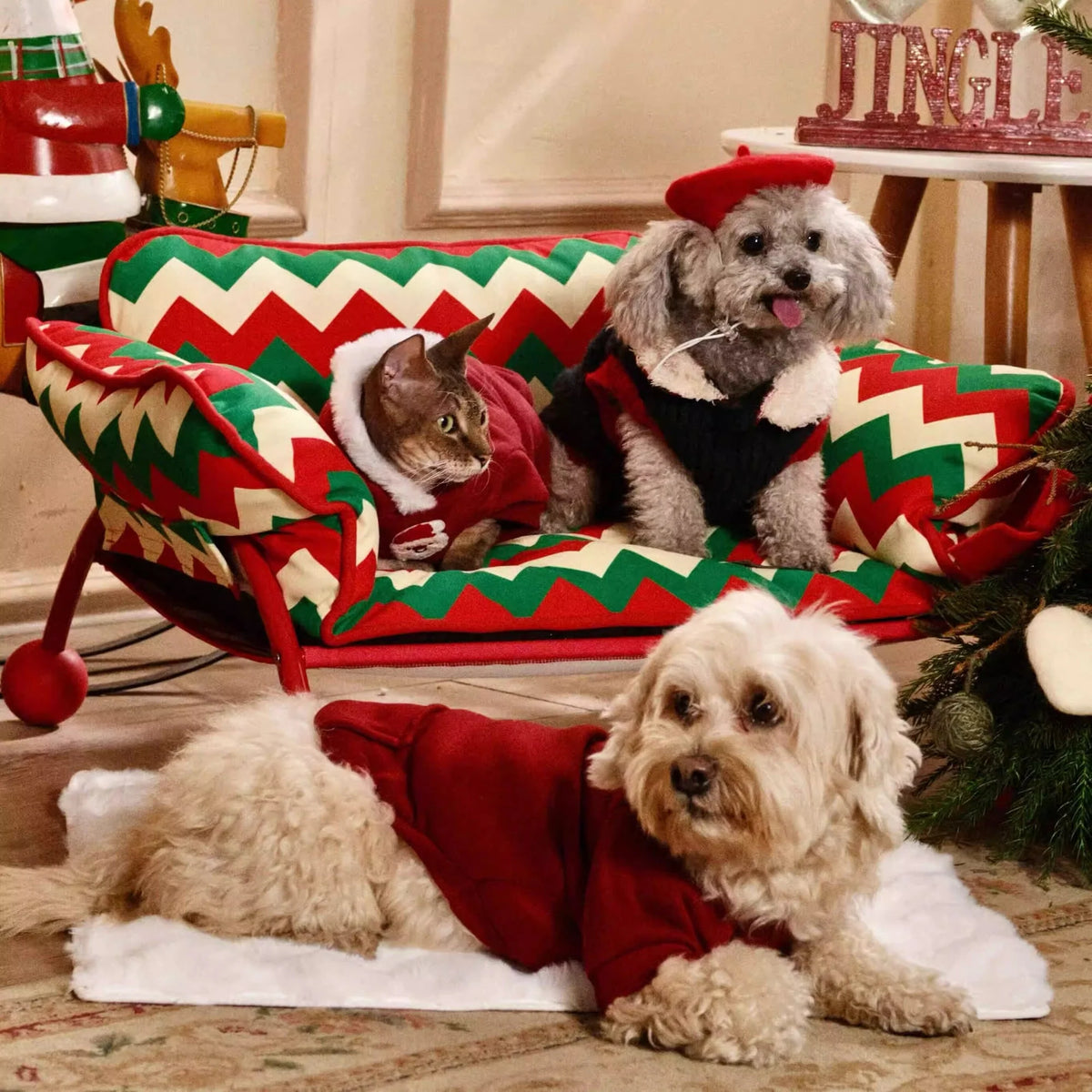 Pet Hammock 2-in-1 Sofa & Travel Removable Washable Cover