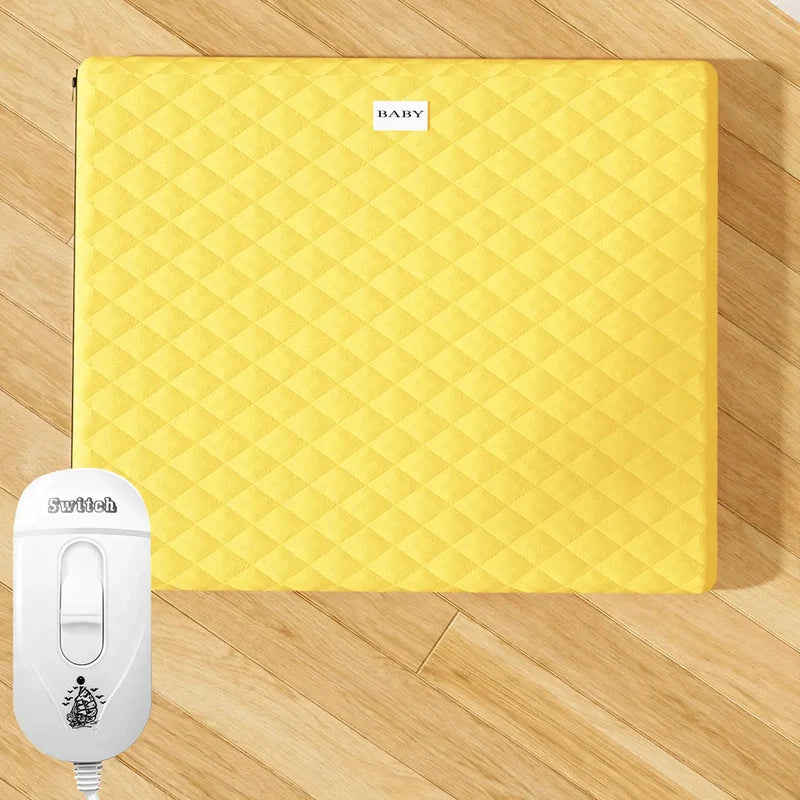 Pet Heating Mat Electric Temperature Control Removable Washable Cover