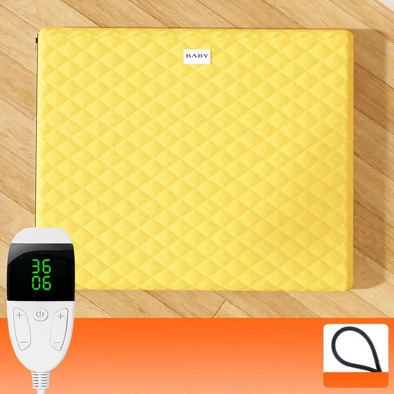 Pet Heating Mat Electric Temperature Control Removable Washable Cover