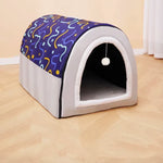 Pet House Foldable Breathable Cotton Cozy Retreat