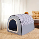 Pet House Foldable Breathable Cotton Cozy Retreat
