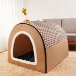 Pet House Foldable Breathable Cotton Cozy Retreat