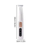 Pet Nail Trimmer Skin-Protecting LED USB Rechargeable