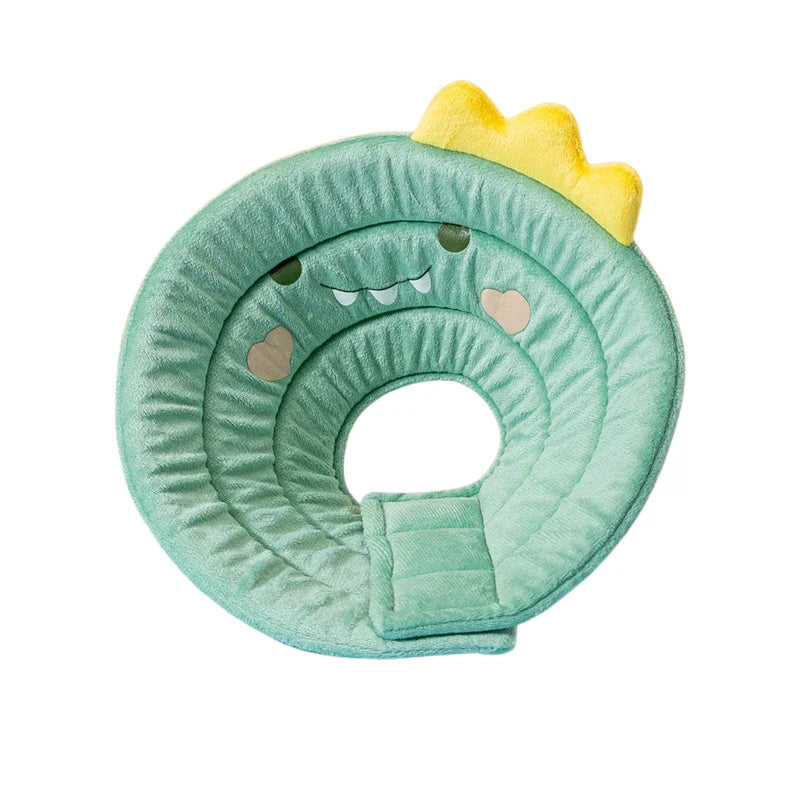 Pet Recovery Collar Plush Cotton Cone Alternative