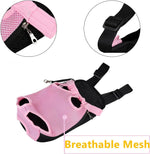 Pet Sling Carrier Ventilated Mesh Adjustable Padded Straps