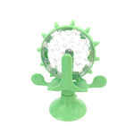 Pet Slow Feeder Toy Adjustable Rotating Suction Cup