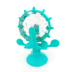 Pet Slow Feeder Toy Adjustable Rotating Suction Cup
