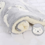 Pet Sofa Blanket Padded Plush Spill-Resistant & Machine Washable