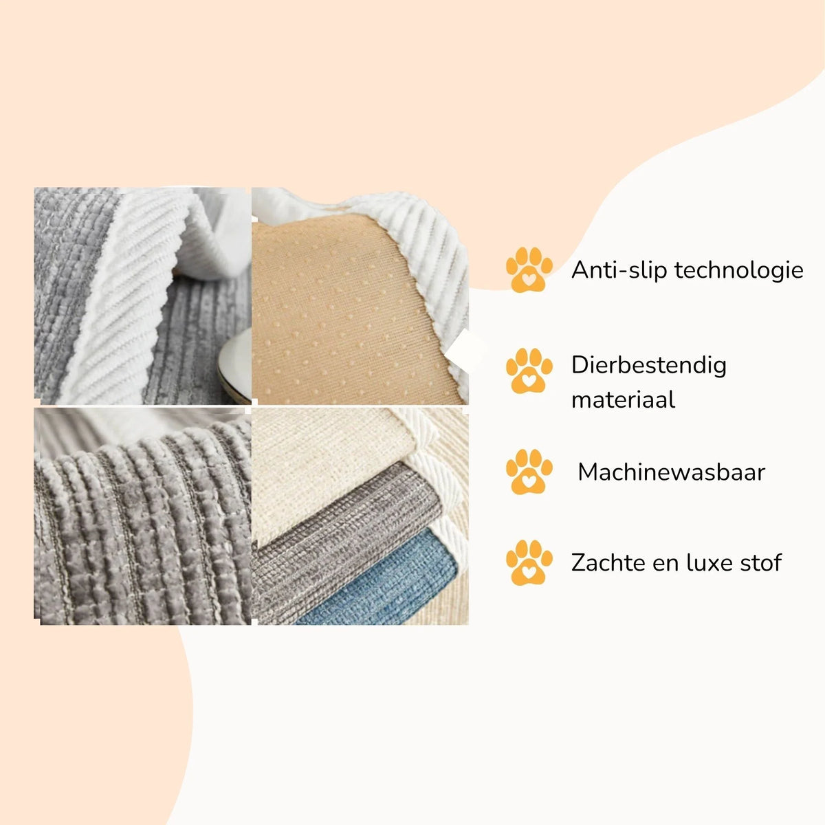 Pet Sofa Cover Water-Resistant Non-Slip Washable