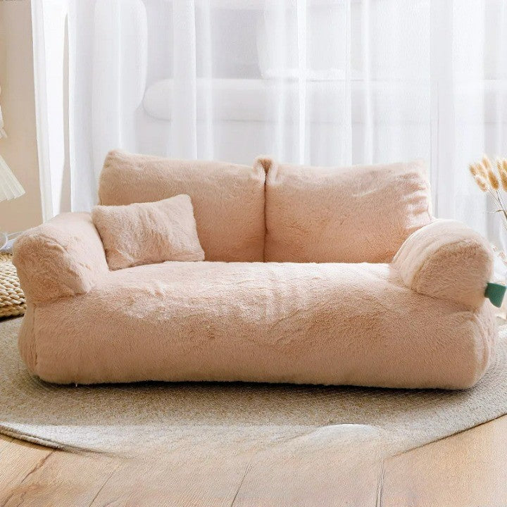 Pet Sofa Plush Cotton Waterproof Four-Season Comfort