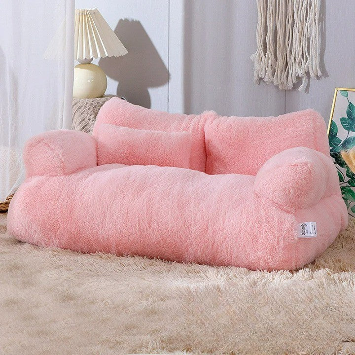 Pet Sofa Plush Cotton Waterproof Four-Season Comfort