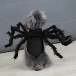 Pet Spider Costume Eight Legs Adjustable Straps Soft Fabric