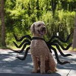 Pet Spider Costume Eight Legs Adjustable Straps Soft Fabric