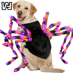 Pet Spider Costume Eight Plush Legs Adjustable Velcro Fit