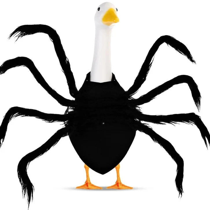 Pet Spider Costume Eight Plush Legs Adjustable Velcro Fit