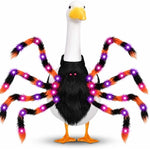 Pet Spider Costume Eight Plush Legs Adjustable Velcro Fit