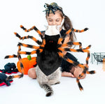 Pet Spider Costume Eight Plush Legs Adjustable Velcro Fit