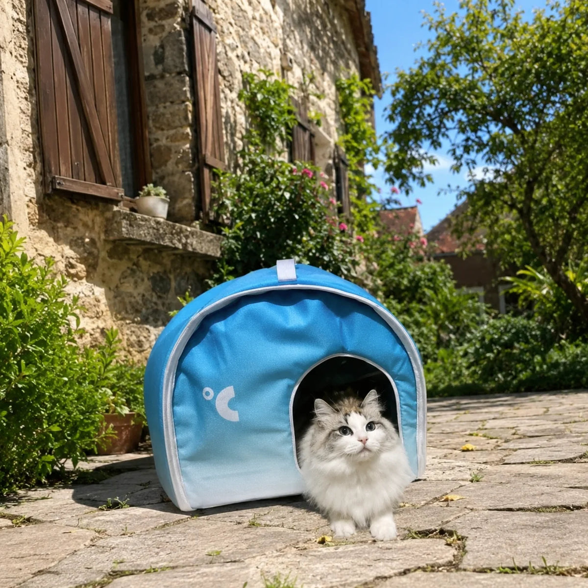 Pet Tent Insulated Foldable Includes Reusable Ice Packs