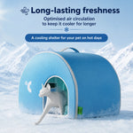 Pet Tent Insulated Foldable Includes Reusable Ice Packs