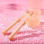 Pet Toothbrush Kit Silicone Brush Tongue Scraper & Storage Case