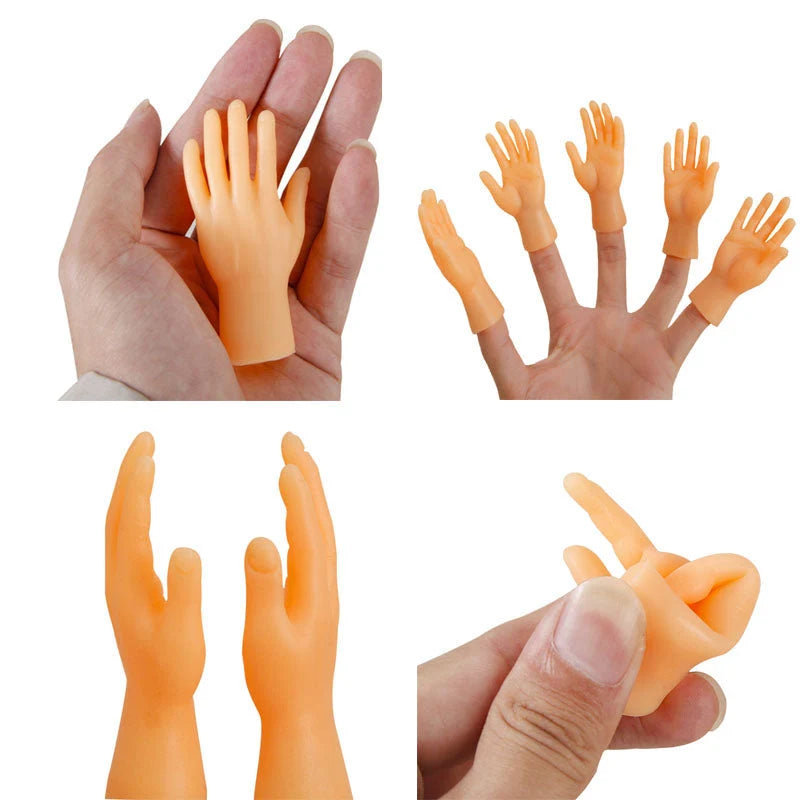 Pet Toy Mini Hand Durable Rubber Pair Set