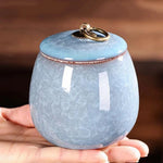 Pet Urn Cat-Shaped Ceramic Waterproof Three Sizes