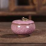 Pet Urn Cat-Shaped Ceramic Waterproof Three Sizes