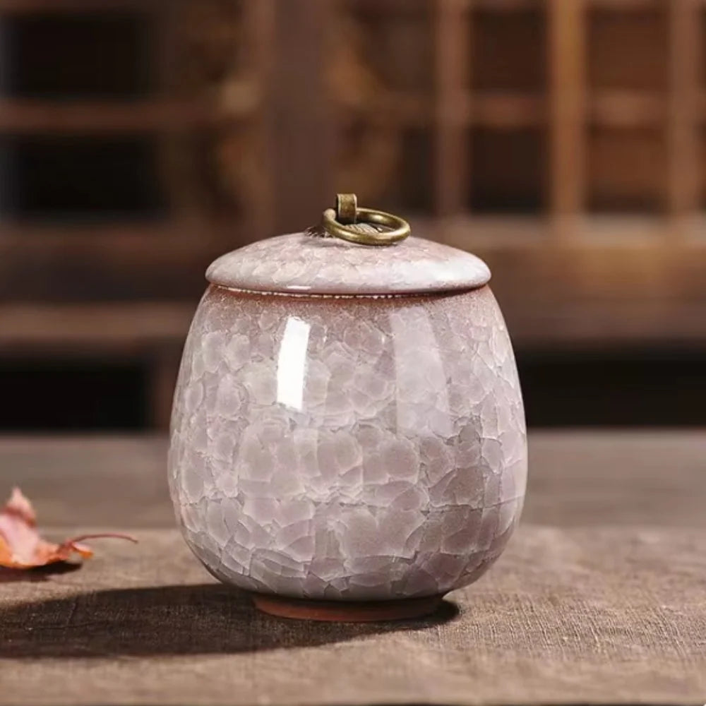 Pet Urn Cat-Shaped Ceramic Waterproof Three Sizes