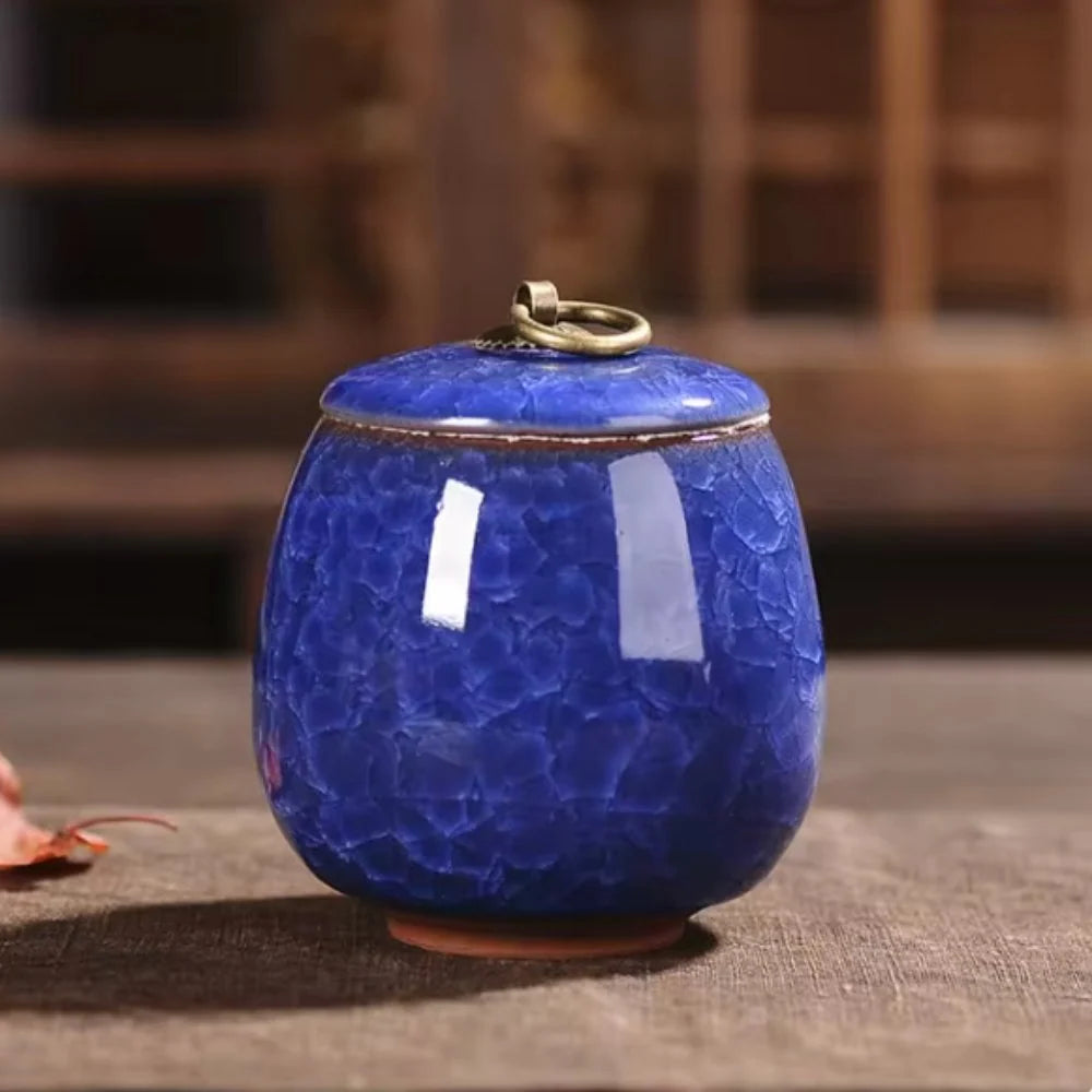Pet Urn Cat-Shaped Ceramic Waterproof Three Sizes