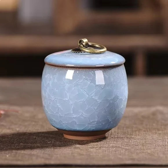 Pet Urn Cat-Shaped Ceramic Waterproof Three Sizes