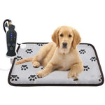 Pet Warming Mat Adjustable Temperature Soft Padded Surface