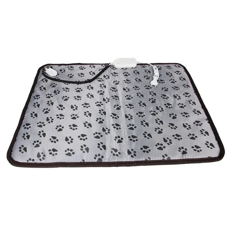 Pet Warming Mat Adjustable Temperature Soft Padded Surface