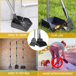 Pet Waste Scooper Set Long Handle Detachable Tools