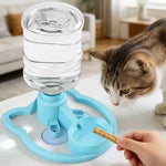 Pet Water Bowl Automatic Gravity Refill Compact & Easy-Clean