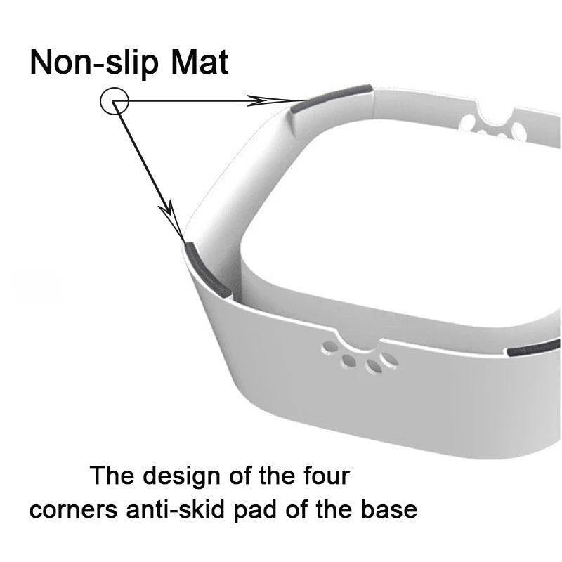 Pet Water Bowl No-Spill Floating Plate Slow-Flow Design