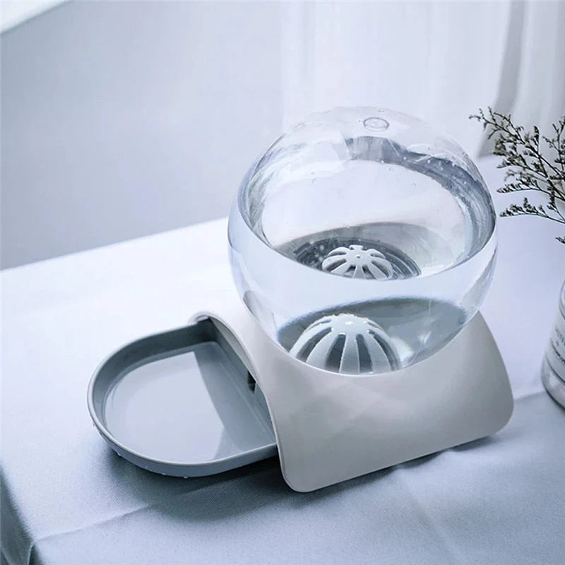 Pet Water Dispenser Automatic Siphon Refill 2.96 Qt Capacity