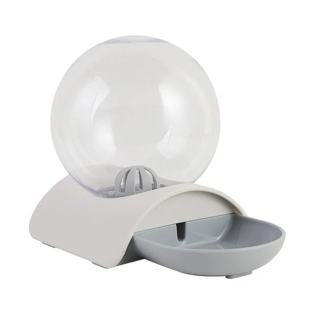 Pet Water Dispenser Automatic Siphon Refill 2.96 Qt Capacity
