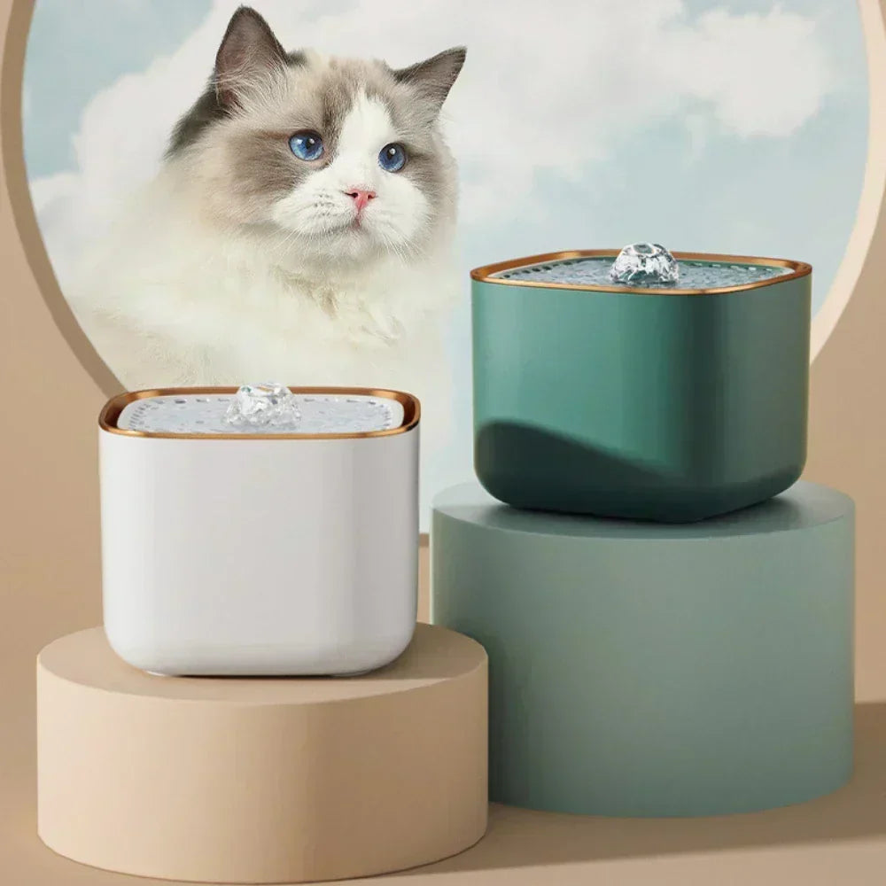 Pet Water Fountain Quiet Filtered 3L Circulating Water