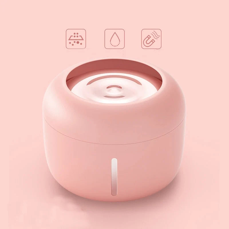 Pet Water Fountain Rechargeable 2.5L Compact Design