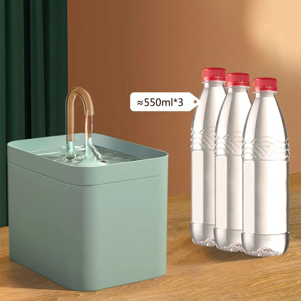 Pet Water Fountain Ultra-Quiet Triple Filtration