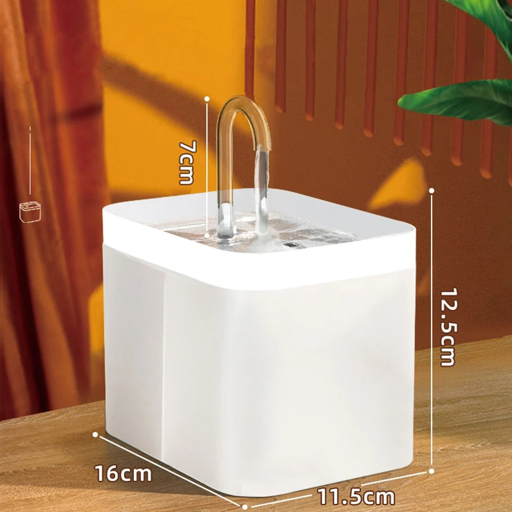 Pet Water Fountain Ultra-Quiet Triple Filtration