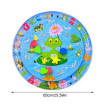 Pet Water Play Mat Interactive Water Features Easy-Clean PVC