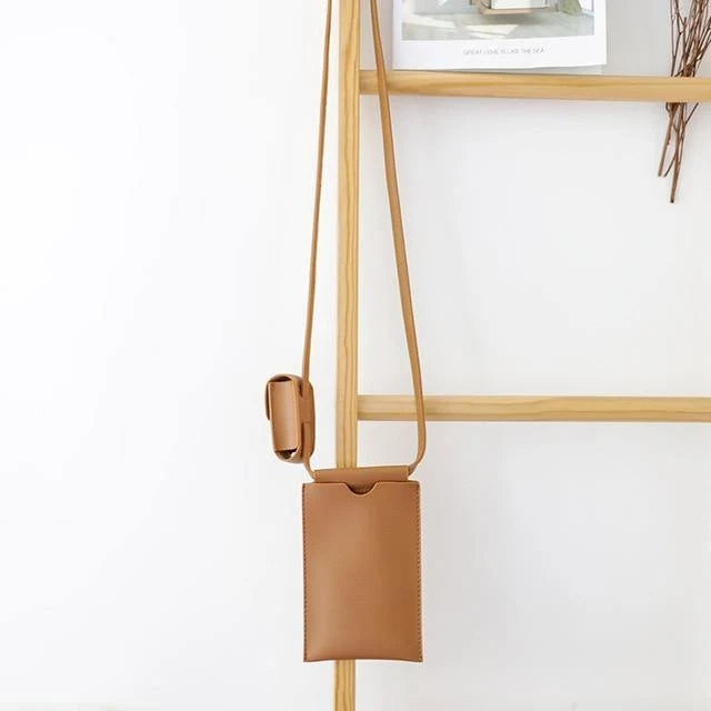 Phone Bag PU Leather Shoulder & Crossbody Strap