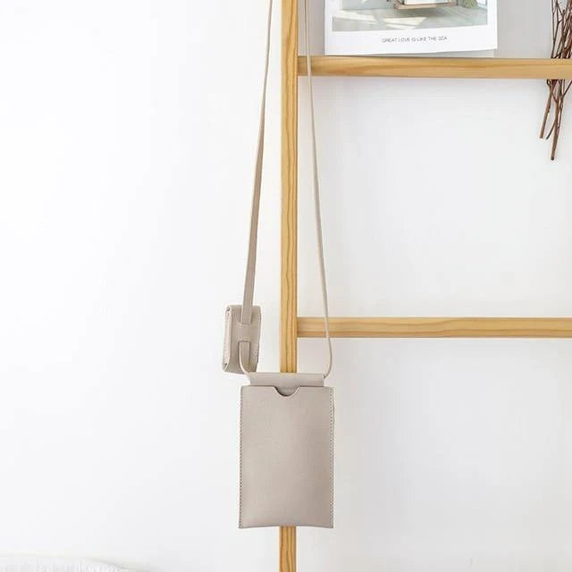 Phone Bag PU Leather Shoulder & Crossbody Strap