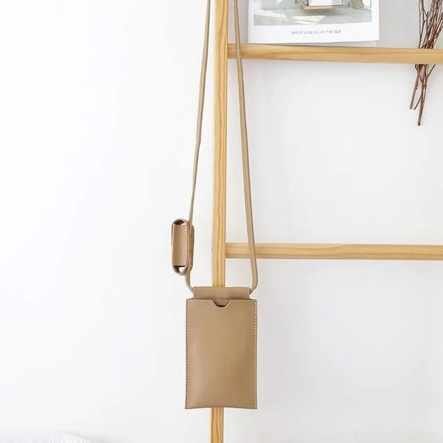 Phone Bag PU Leather Shoulder & Crossbody Strap