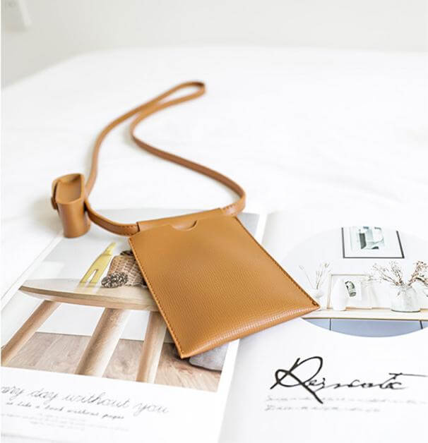 Phone Bag PU Leather Shoulder & Crossbody Strap
