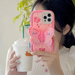 Phone Case 3D Butterfly Shockproof Built-In Kickstand