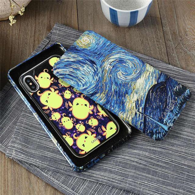 Phone Case 3D Liquid Quicksand Shock-Resistant TPU & PC